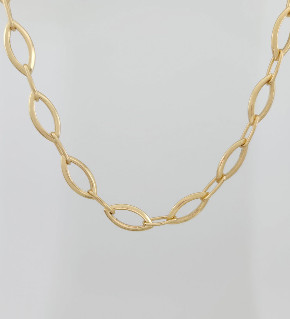 Colar Choker Elos Pontas CL0023 Urban